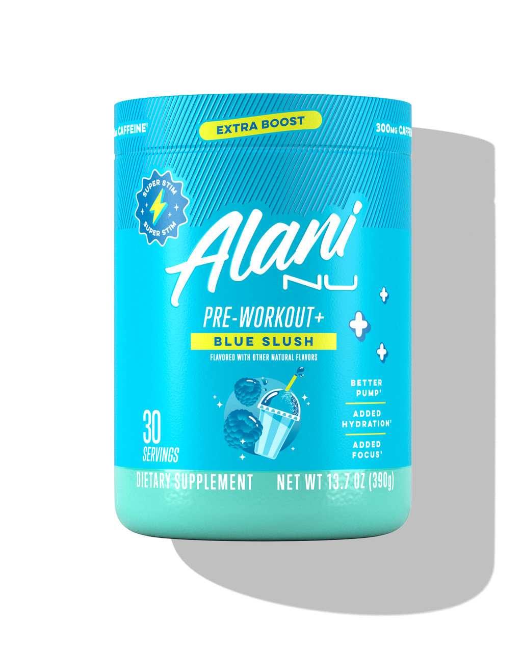 pre-workout+ - blue slush