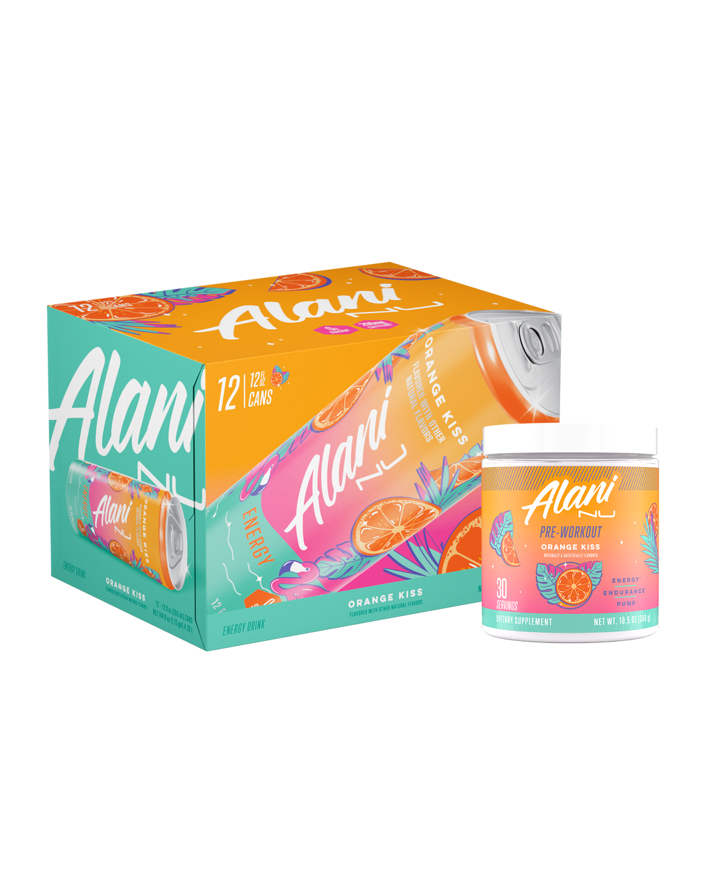 energy drink & pre-workout - orange kiss