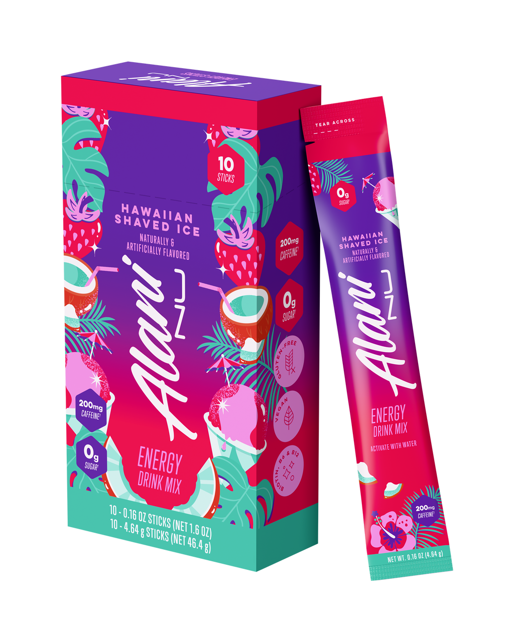 energy sticks - hawaiian shaved ice