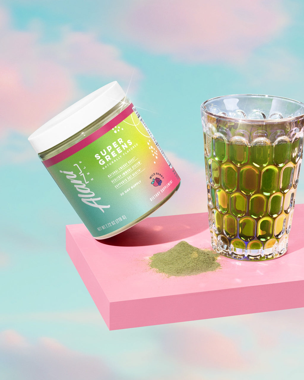 super greens - wild berry